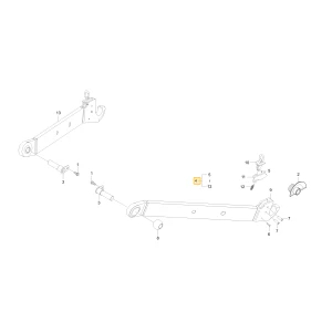 Dolny lewy łącznik KIOTI T5620-58013