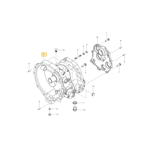 Obudowa sprzęgła KIOTI T5710-14114