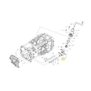 Widełki zmiany biegów zakresu biegów H M, KIOTI T5710-23121