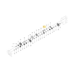 Koło zębate 15 KIOTI T5710-23412