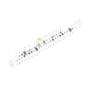 Koło zębate 39 KIOTI T5710-23481