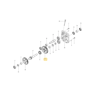 Koło zębate 47 KIOTI T5710-25332