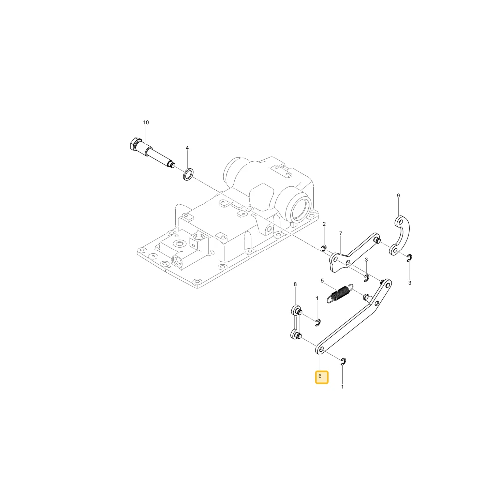 Łącznik pozycji sterującej KIOTI T5710-32101
