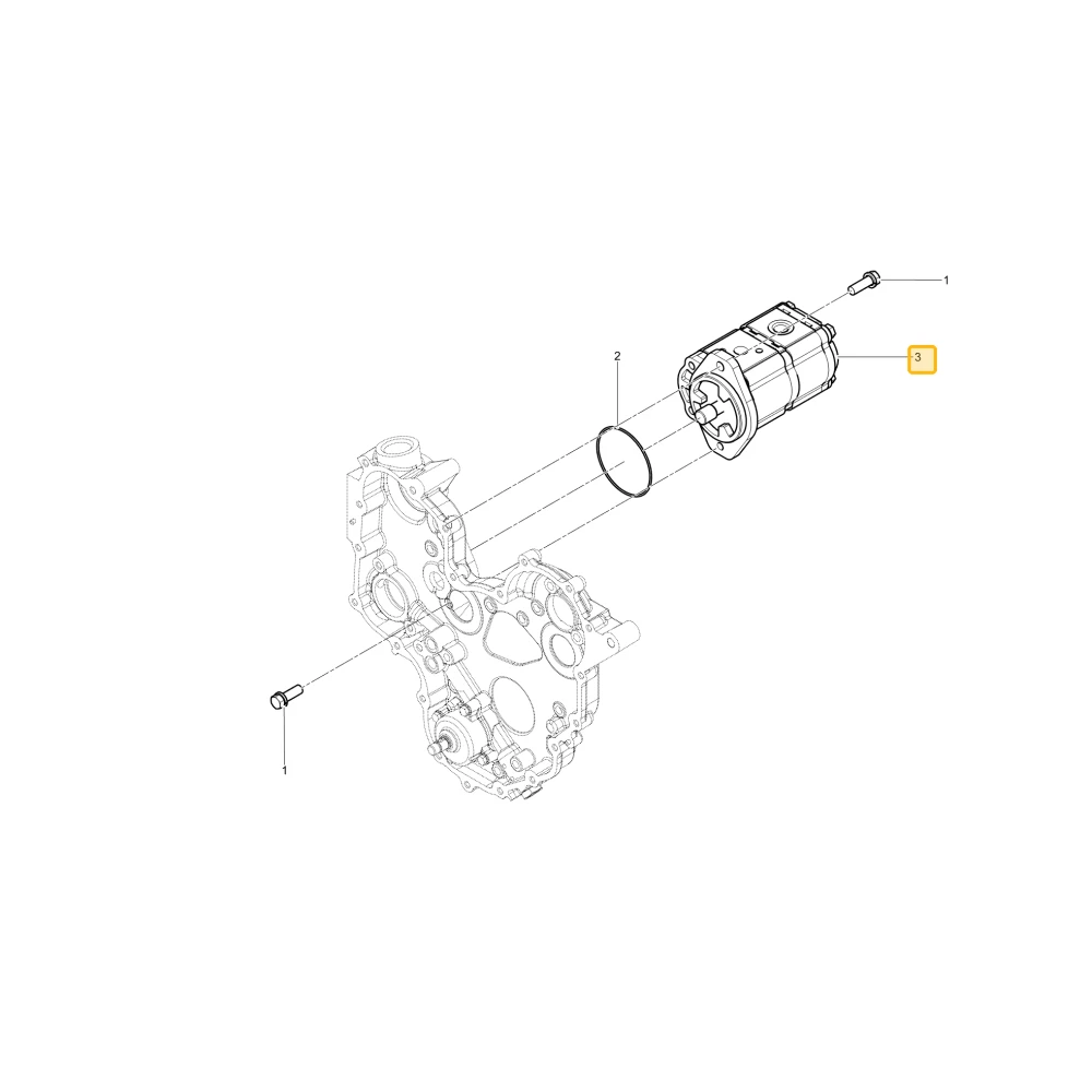 Pompa koła zębatego KIOTI T5710-34001