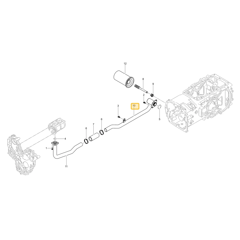 Rura ssąca 1 KIOTI T5710-36511