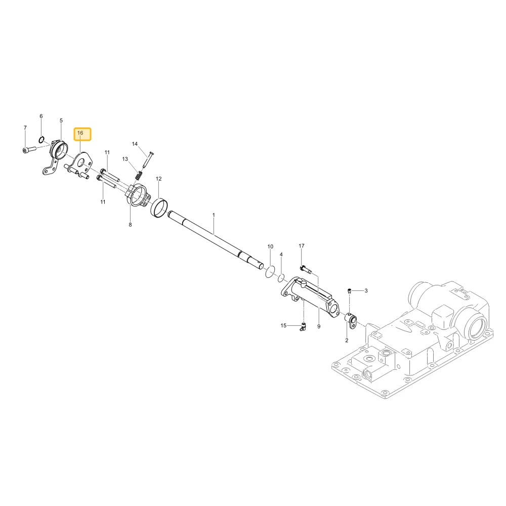 Ogranicznik blokady KIOTI T5710-38251