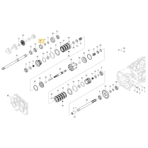 Koło zębate 14 KIOTI T5710-44651