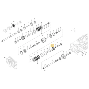 Koło zębate 23 KIOTI T5710-46161