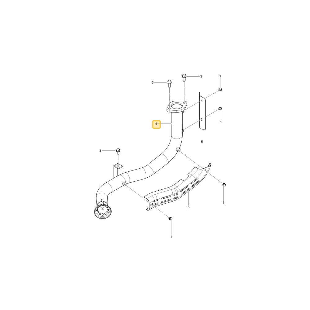 Rura wydechowa KIOTI T5710-50242