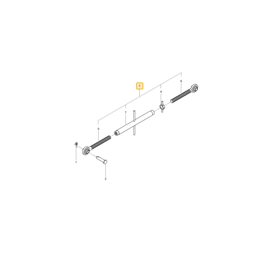 Górny łącznik KIOTI T5710-54601