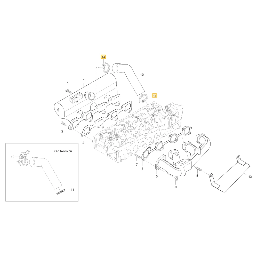 Obejma węża KIOTI T5710-58041