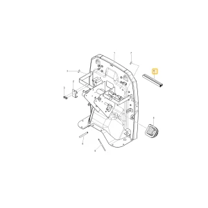 Uszczelka drzwi ramy KIOTI T5710-80651