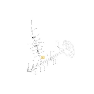 Widełki łączące 1, 2 KIOTI T5715-21261