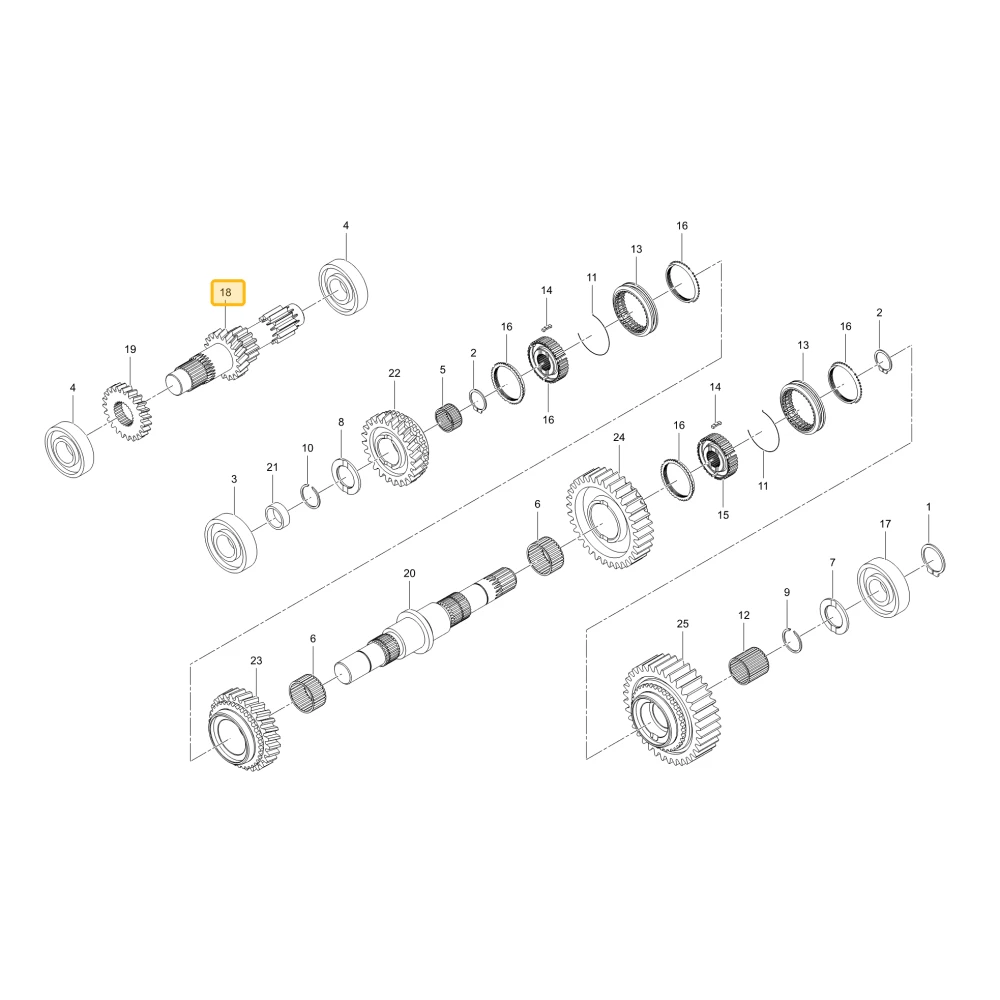 Koło zębate KIOTI T5715-21531