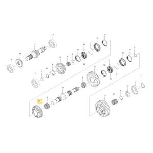 Koło zębate 27 KIOTI T5715-21721