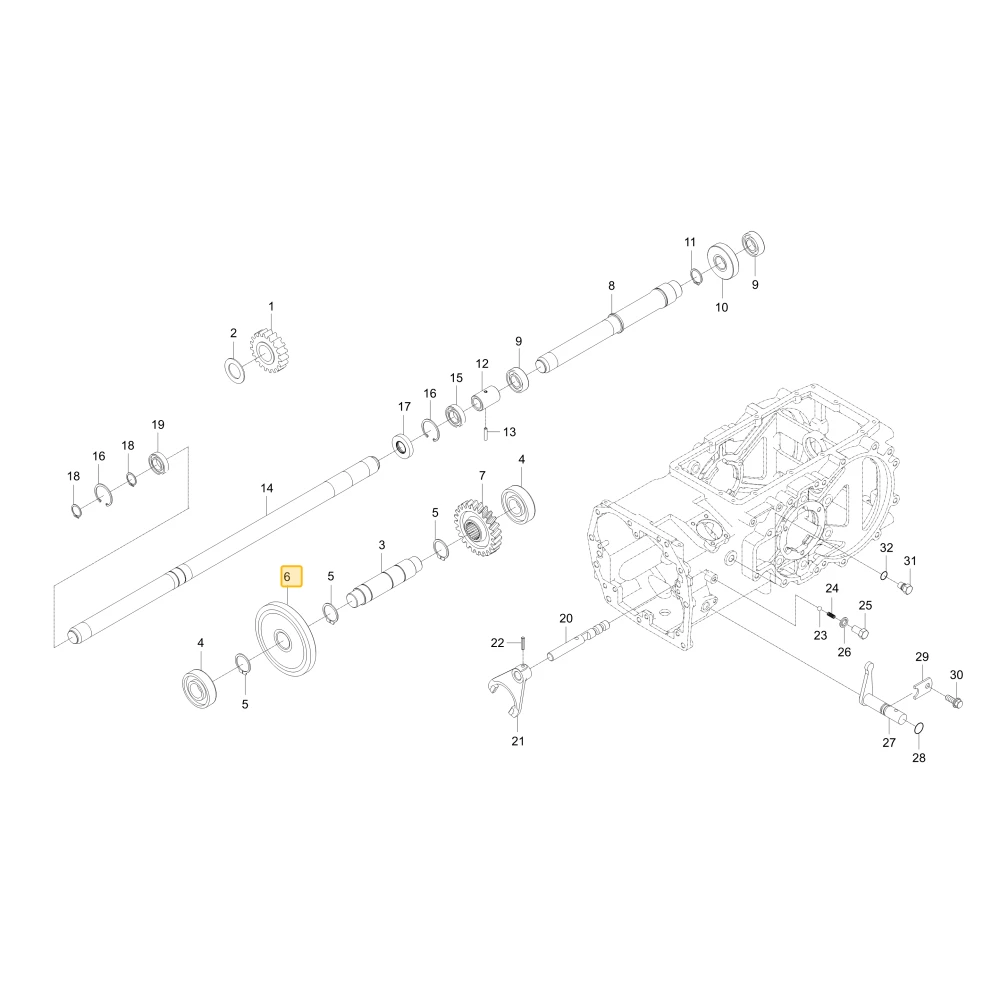 Koło zębate 34 KIOTI T5715-44531