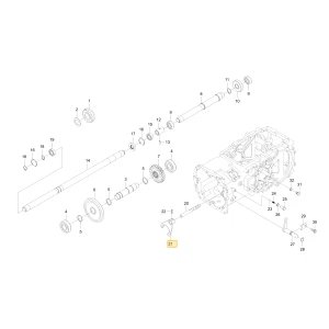 Widełki zmiany biegów 4WD KIOTI T5715-44571
