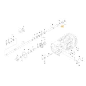 Koło zębate 19 KIOTI T5715-44631