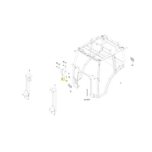 Wspornik joysticka KIOTI T5715-83251