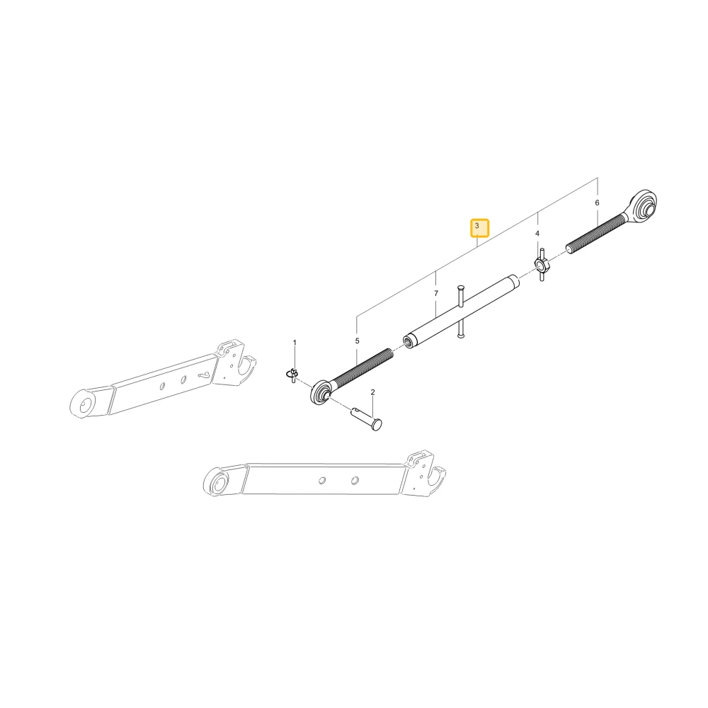 Górny łącznik KIOTI T5718-54601