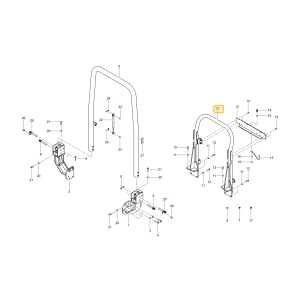 Tylny ROPS KIOTI T5738-55261