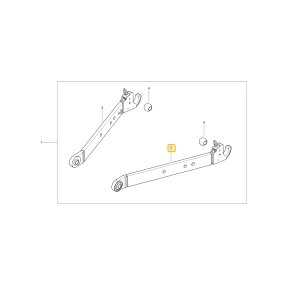 Dolny lewy łącznik KIOTI T5810-65313