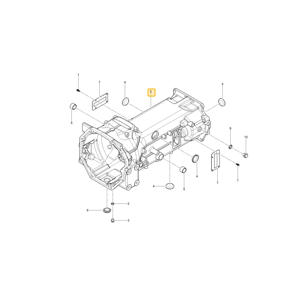 Obudowa sprzęgła KIOTI T5815-14113