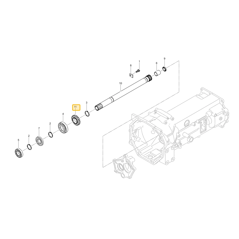 Koło zębate 22 KIOTI T5815-21411