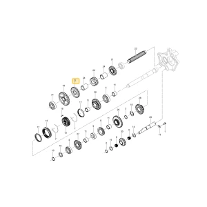Koło zębate 27 KIOTI T5815-21531