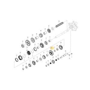 Koło zębate 35 KIOTI T5815-21611
