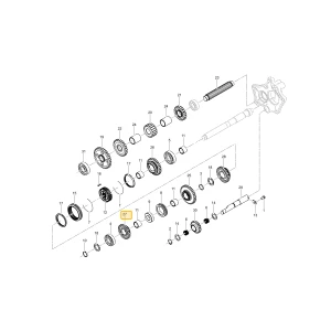 Koło zębate 26 KIOTI T5815-21631