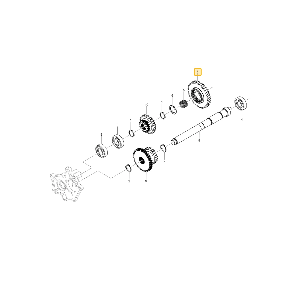 Koło zębate 42 KIOTI T5815-23531