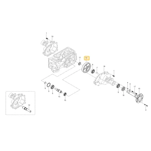 Koło zębate 56 KIOTI T5815-26832