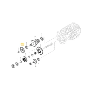 Koło zębate 29 KIOTI T5855-21421
