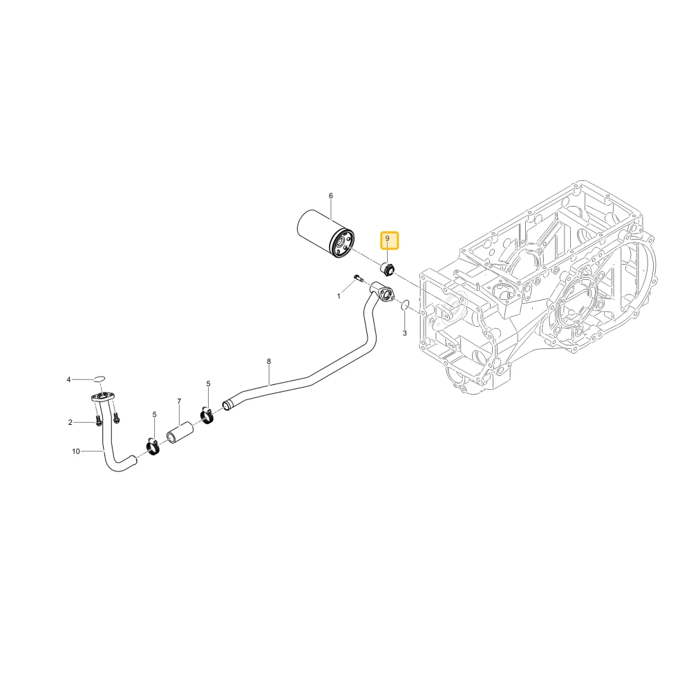 Filtr złącza KIOTI T5855-46502