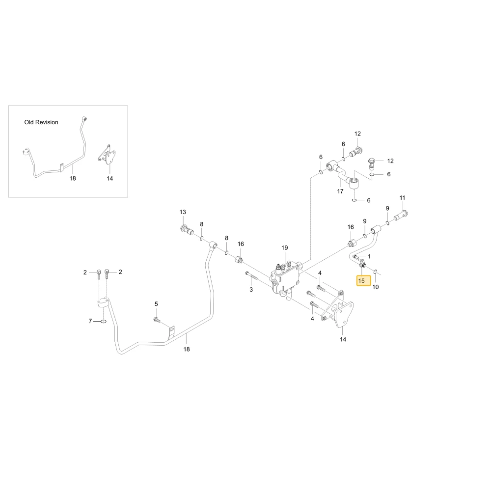 Rurka hydrauliczna Jt KIOTI T5855-47042