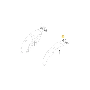Tylna lewa lampa kombinacji KIOTI T5855-69713