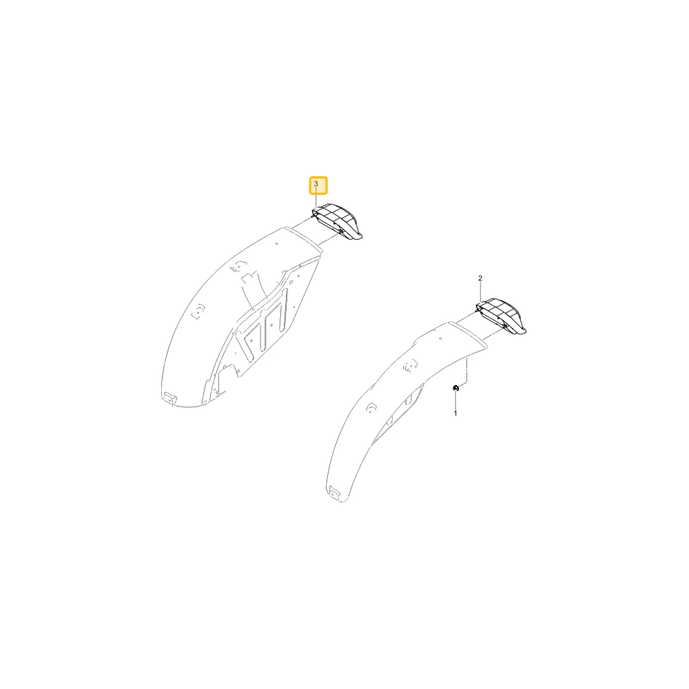 Prawa lampa tylna KIOTI T5855-69721