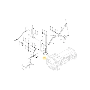 Wspornik łącznika zawiasu pedału RPM KIOTI T5855-91452