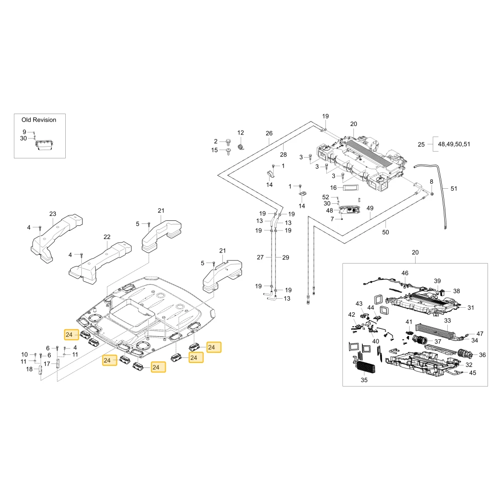 Grill A/C KIOTI T5980-83002