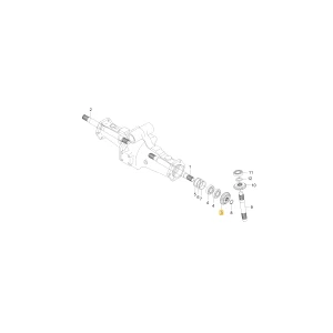 Koło zębate stożkowe 15 KIOTI T8101-75172