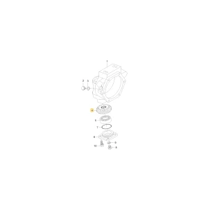 Koło zębate stożkowe 17 KIOTI T8101-75270