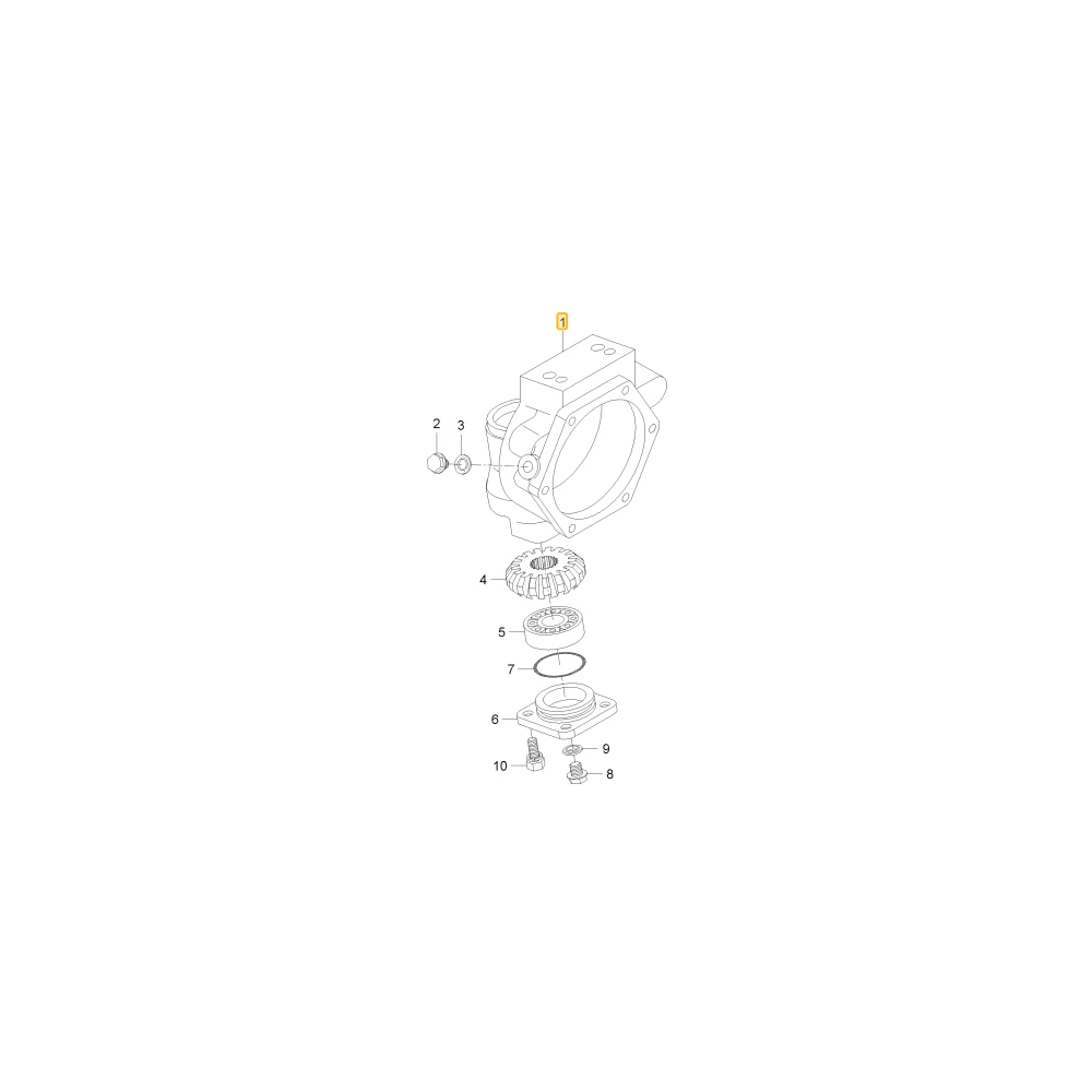 Obudowa osi KIOTI T8101-75316