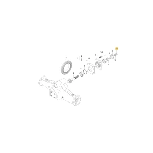 Nakrętka blokady KIOTI T8101-75601