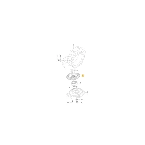 Koło zębate stożkowe 27 KIOTI T8102-75280