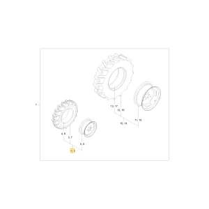 Opona 6 12 4PR KIOTI TB13-0005A