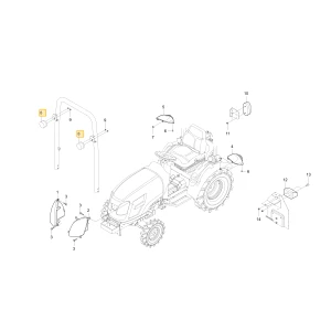 Lampa kombinacji KIOTI TB15-0038A