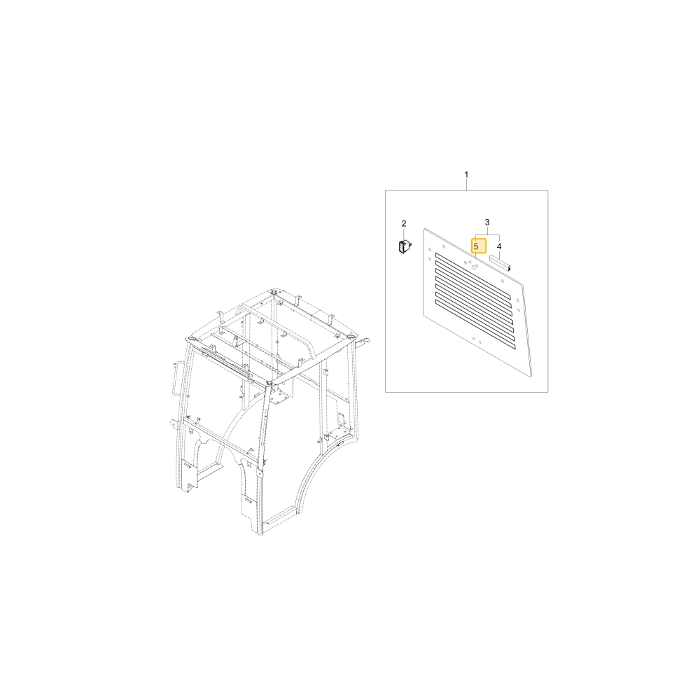 Tylna szyba Defroster KIOTI TB16-0014A