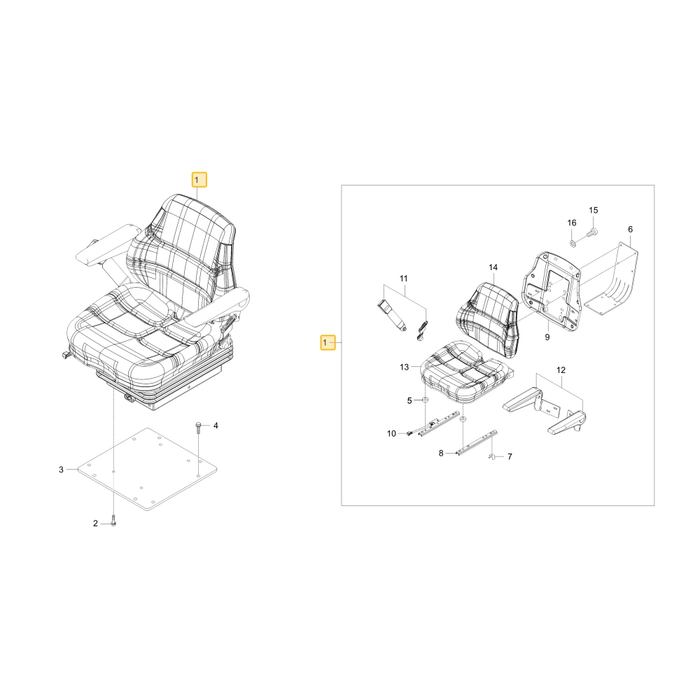 Fotel KIOTI TB16-0221A