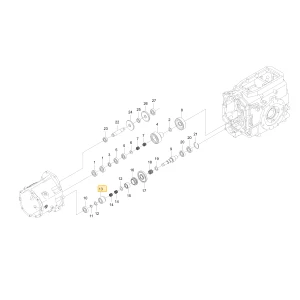 Koło zębate 17 KIOTI TB32-0046B